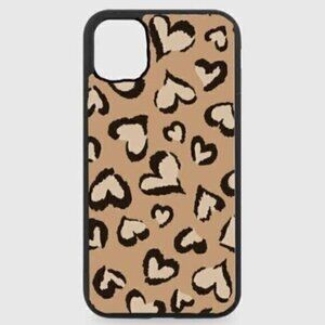 Leopard Heart Phone case